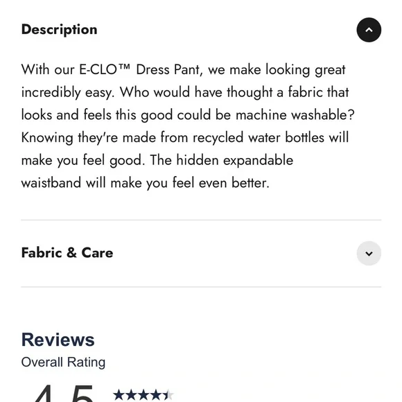 #24 MEN’s 38x32 HAGGAR SLACKS new with tag - Picture 8 of 8